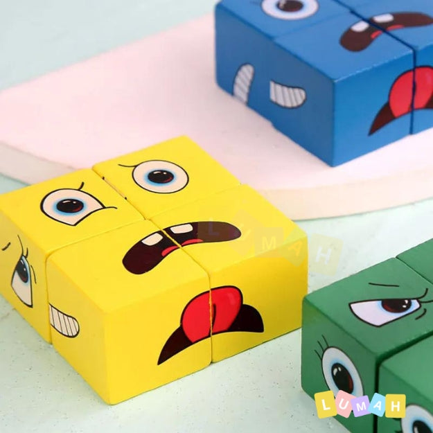 Lumah RubikCube™ - 遊びながら感情と集中力を育む教育玩具